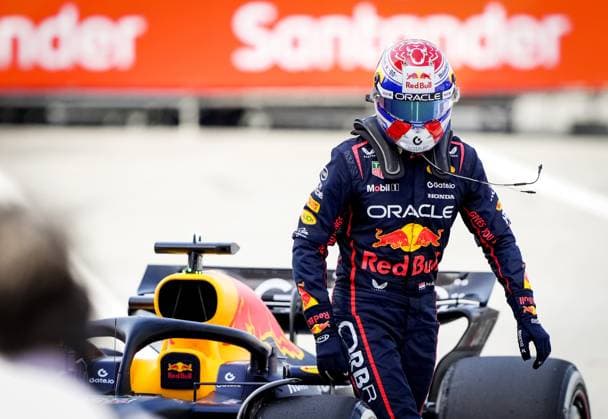 BARCELONA - Max Verstappen (Red Bull Racing) at the Circuit de Barcelona-Catalunya after the Spanish Grand Prix. ANP SANDER KING xVIxANPxSportx xxANPxIVx 529111206 originalFilename: 529111206.jpg