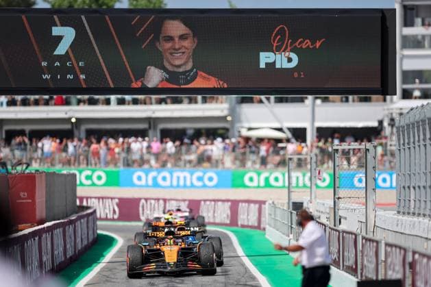 Oscar Piastri of Australia and McLaren , Race, F1 Grand Prix of Spain, on 01 June 2025 in Barcelona, Spain Photo by Diogo Cardoso DeFodi Images Oscar Piastri of Australia and McLaren , Race, F1 Grand Prix of Spain, Circuit de Barcelona Catalunya on June 1, 2025 in Barcelona, Spain Photo by Diogo Cardoso DeFodi Images
