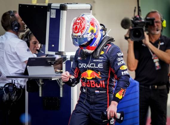 BARCELONA - Max Verstappen (Red Bull Racing) at the Circuit de Barcelona-Catalunya after the Spanish Grand Prix. ANP SANDER KING xVIxANPxSportx xxANPxIVx 529111910 originalFilename: 529111910.jpg