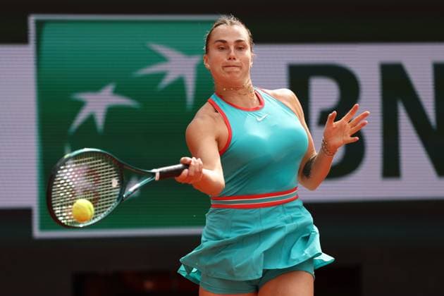 ROLAND GARROS 2025 Thierry Larret MAXPPP - PARIS (75) 01 06 2025 Thierry Larret Maxppp. Tennis. Roland Garros 2025. Internationaux de France de tennis. Stade Roland Garros, Paris (75). Le 1er juin 2025. Court Suzanne Lenglen : Aryna SABALENKA (RUS) vs Amanda ANISIMOVA (USA) PARIS (75) STADE ROLAND GARROS PARIS ILE DE FRANCE FRANCE  Copyright: xMAXPPPxThierryxLarretx TLR202506010104 TLR202506010104