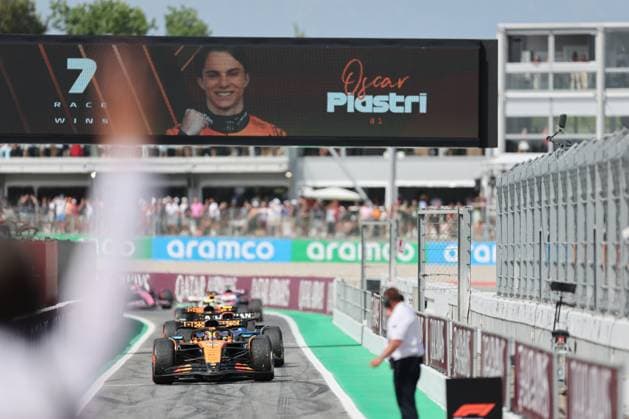 Oscar Piastri of Australia and McLaren , Race, F1 Grand Prix of Spain, on 01 June 2025 in Barcelona, Spain Photo by Diogo Cardoso DeFodi Images Oscar Piastri of Australia and McLaren , Race, F1 Grand Prix of Spain, Circuit de Barcelona Catalunya on June 1, 2025 in Barcelona, Spain Photo by Diogo Cardoso DeFodi Images