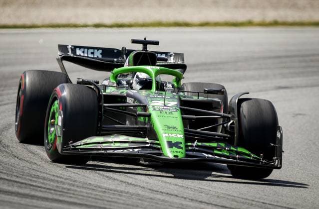 BARCELONA - Nico Hulkenberg (Kick Sauber) in action at the Circuit de Barcelona-Catalunya during the Spanish Grand Prix. ANP SANDER KING xVIxANPxSportx xxANPxIVx 529113040 originalFilename: 529113040.jpg