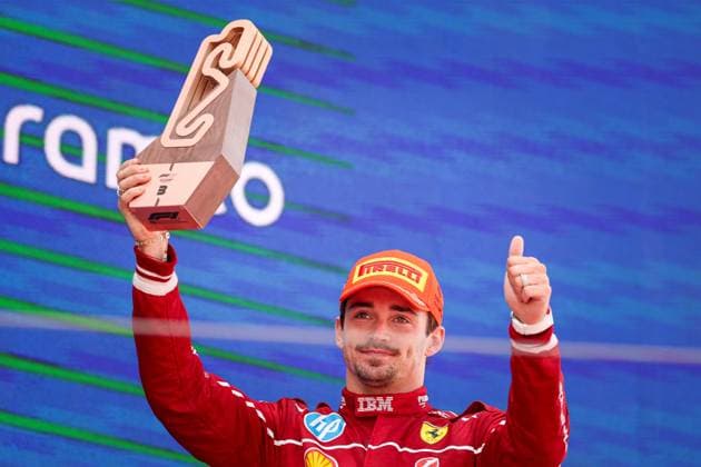 Charles Leclerc of Monaco and Scuderia Ferrari , Race, F1 Grand Prix of Spain, on 01 June 2025 in Barcelona, Spain Photo by Diogo Cardoso DeFodi Images Charles Leclerc of Monaco and Scuderia Ferrari , Race, F1 Grand Prix of Spain, Circuit de Barcelona Catalunya on June 1, 2025 in Barcelona, Spain Photo by Diogo Cardoso DeFodi Images