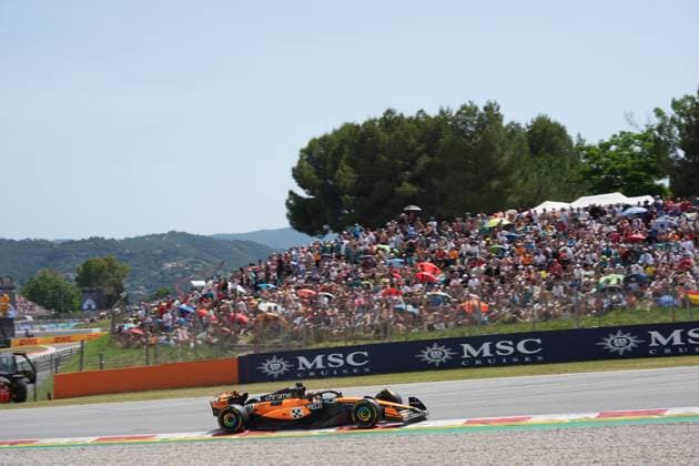 Formula 1 Aramco Grand Prix of Spain 2025 01 06 2025, Circuit de Catalunya, Barcelona, Formula 1 Aramco Grand Prix of Spain 2025 , pictured Oscar Piastri AUS , McLaren F1 Team nordphotoxGmbHx xBratic nph00250