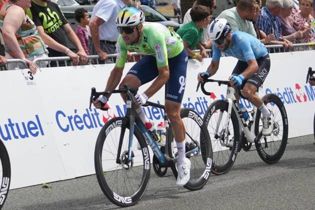 CYCLING - BOUCLES DE LA MAYENNE 2025 - STAGE 3 Pierre Latour during the Stage 3 of the Boucles de la Mayenne - CrÃ dit Mutuel, UCI ProSeries Cycling event, Javron-les-Chapelles - Laval (163,4 Km) on 1 June 2025 in Laval, France - Photo Laurent Lairys PSNEWZ LavalFrance  Copyright: xLaurentxLairysx