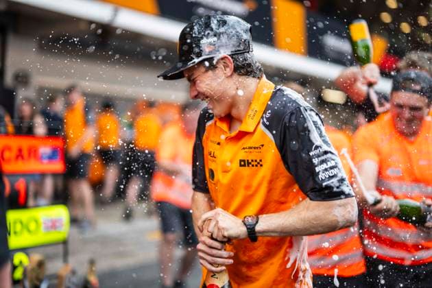 F1 - SPANISH GRAND PRIX 2025 PIASTRI Oscar (aus), McLaren F1 Team MCL39, portrait during the Formula 1 Aramco Gran Premio de Espana 2025, Spanish Grand Prix 2025, 9th round of the 2025 FIA Formula One World Championship, WM, Weltmeisterschaft from May 30 to June 1, 2025 on the Circuit de Barcelona-Catalunya, in Montmelo, Spain - MontmeloSpain  Copyright: xCharlyxLopezx