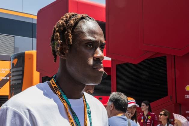 2025 Formula One Spanish Grand Prix Circuit de Catalunya, Barcelona, Spain. 1.June.2025; Trevoh Chalobah of Great Britain and Chelsea FC and the England national team, Nationalteam during Formula One Spanish Grand Prix Barcelona Circuit de Catalunya SPAIN Copyright: xJayxHiranox