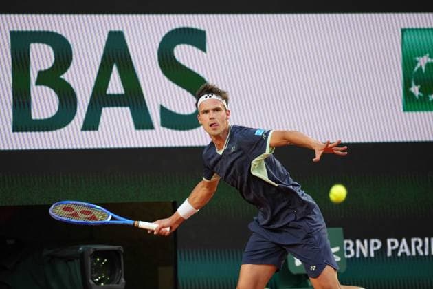 TENNIS - French Open 2025 PARIS,FRANCE,01.JUN.25 - TENNIS - ATP, Tennis Herren World Tour, French Open, Roland Garros, Grand Slam. Image shows Daniel Altmaier (GER).  GEPAxpictures xMichaelxRiedler