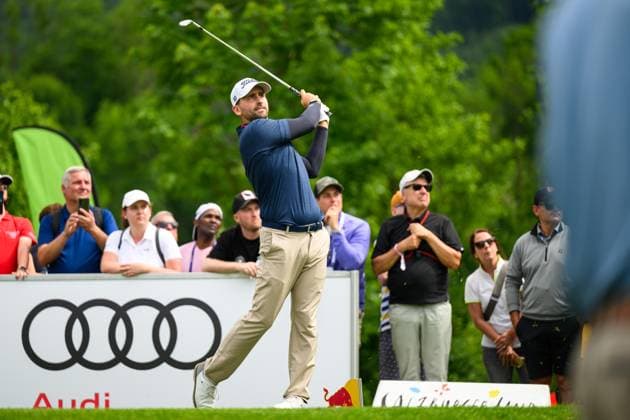 GOLF - Austrian Alpine Open HENNDORF,AUSTRIA,01.JUN.25 - GOLF - DP World Tour, Austrian Alpine Open, Golfclub Gut Altentann. Image shows Nicolai Von Dellingshausen (GER).  GEPAxpictures xChristianxMoser