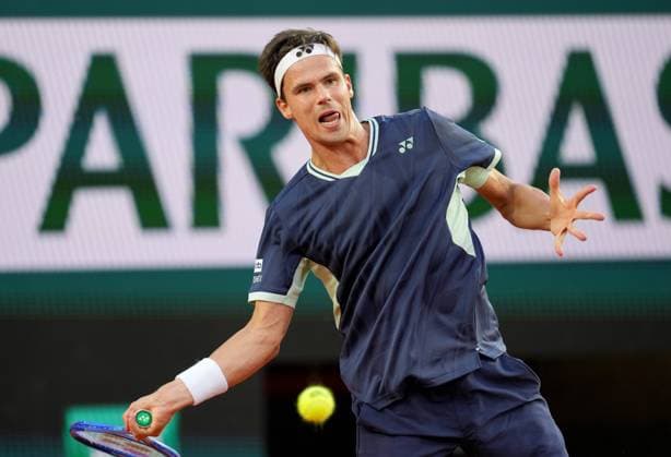 TENNIS - French Open 2025 PARIS,FRANCE,01.JUN.25 - TENNIS - ATP, Tennis Herren World Tour, French Open, Roland Garros, Grand Slam. Image shows Daniel Altmaier (GER).  GEPAxpictures xMichaelxRiedler