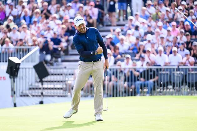 GOLF - Austrian Alpine Open HENNDORF,AUSTRIA,01.JUN.25 - GOLF - DP World Tour, Austrian Alpine Open, Golfclub Gut Altentann. Image shows Nicolai Von Dellingshausen (GER).  GEPAxpictures xChristianxMoser