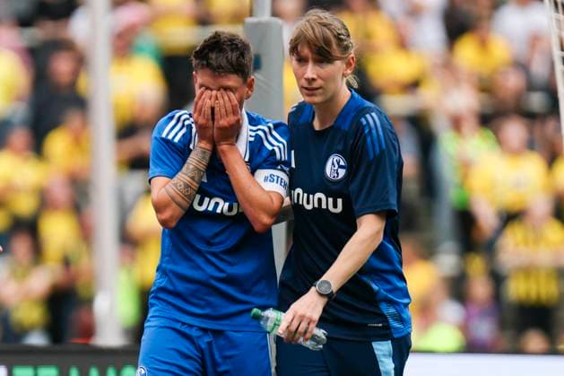 Association Cup Final BVB FC Schalke 04 on 01 06 2025 Shari Noffke FC Schalke 04, 24 frustrated Association Cup Final BVB FC Schalke 04 Dortmund, Stadion Rote Erde on 01 06 2025 Copyright: xBEAUTIFULxSPORTS Freisenx