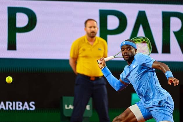 2025.06.01 Paryz French Open Roland Garros 2025 Frances Tiafoe - Daniel Altmaier N z Frances Tiafoe Foto Pawel Andrachiewicz PressFocus 2025.06.01 Paris Tennis French Open Roland Garros 2025 Frances Tiafoe - Daniel Altmaier Frances Tiafoe Credit: Pawel Andrachiewicz PressFocus NEWSPIX.PL --- newspix.pl 