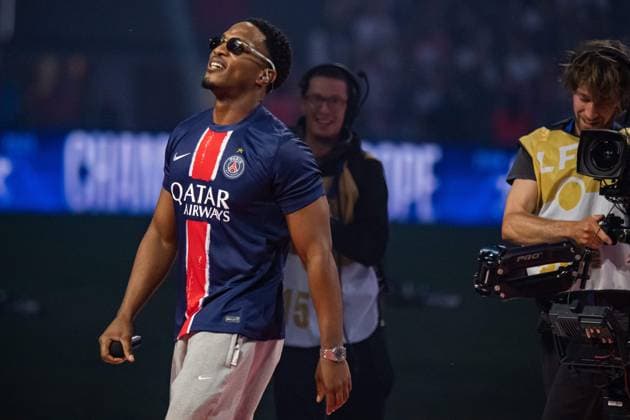 FOOTBALL : Celebration du titre de Champions d™europe du Paris SG - 01 06 2025 Niska ParisFrance  Copyright: xBaptistexAutissierx