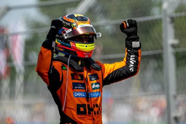 MONTMELO, SPAIN: Oscar Piastri, racing for the McLaren F1 team during the 2025 Formula 1 Spanish Grand Prix at the Circuit de Barcelona-Catalunya in Montmelo, Spain