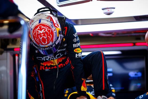 MOTORI - Formula 1 - Aramco Gran Premio de Espana 2025 - Race 01 Max Verstappen, (NED) Oracle Red Bull Racing RB21, Honda, during the Spanish GP, Barcelona 29 May-1 June 2025, Montemelo Formula 1 World Championship, WM, Weltmeisterschaft 2025. Spain Spain  Copyright: xIPAxSport ABACAx