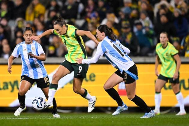 Football, Women, Australia - Argentina