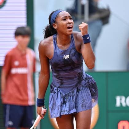 2025 Roland-Garros - Day 9 PARIS, FRANCE - JUNE 02: Coco Gauff of United States in action against Ekaterina Alexandrova during the Women s Singles Fourth Round match on Day Nine of the 2025 French Open at Roland Garros on June 02, 2025 in Paris, France. Mustafa Yalcin Anadolu Paris France. Editorial use only. Please get in touch for any other usage.  Copyright: x2025xAnadoluxMustafaxYalcinx
