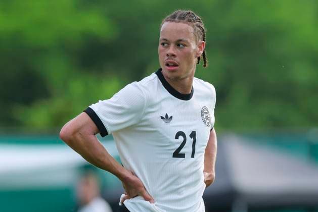 Football, DFB national team, Derry Scherhant is in the squad for the Nations League, archive photos