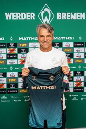 GER, official presentation Horst Steffen SV Werder Bremen coach 02 06 2025, press conference room, Bremen, GER, official presentation Horst Steffen SV Werder Bremen coach in the picture picture shows Horst Steffen SV Werder Bremen coach at the presentation in Bremen and subsequent mixed zone nordphotoxGmbHxx xKokenge nph00001