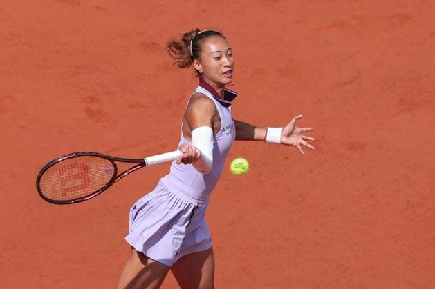 Qinwen Zheng CHN Tennis French Open 2025 Roland Garros Paris France June 3, 2025 Copyright: xJuergenxHasenkopfx