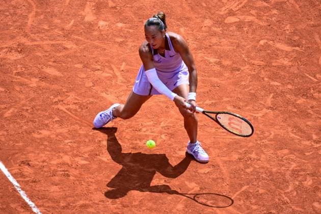 TENNIS : Roland Garros 2025 - Internationaux de France - 03 06 2025 Qinwen Zheng ( CHN ) during the 2025 French Open at Roland Garros on Juin 03, 2025 in Paris, France. ( Photo Dante Badano PSNewz ) - ParisFrance  Copyright: xx