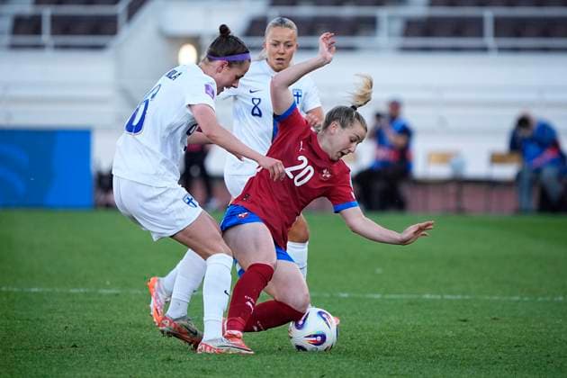Football, Women, Nations League, Finland - Serbia