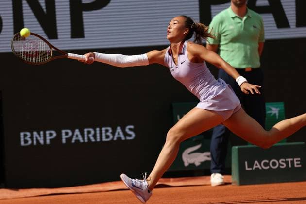 Roland Garros 2025 Qinwen Zheng during Roland Garros 2025 tennis tournament in Paris France on 3 June 2025. Paris France  Copyright: xFotoxOlimpikx originalFilename:jastrzebowski-rolandga250603_nphRc.jpg