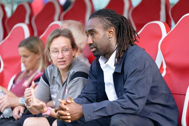 Sion, Switzerland, June 03 2025 : Johan Djourou during the UEFA Women s Nations League game between Switzerland and Norway at Stade de Tourbillon in Sion, Switzerland (Giuseppe Velletri SPP) Copyright: xGiuseppexVelletrix xSPPx spp-en-GiVeSp-DZ8_6093