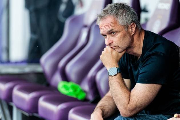 UEFA Womens Nations League Austria Germany 03 06 2025 Christian Wück national coach Germany pensive UEFA Womens Nations League Austria Germany Vienna, Franz Horr Stadium on 03 06 2025 Copyright: xBEAUTIFULxSPORTS Wunderlx