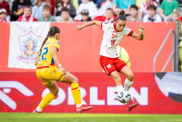 03.06.2025 GDANSK ( POLAND ) PILKA NOZNA KOBIET ( WOMEN™S FOOTBALL ) MECZ UEFA LIGI NARODOW POLSKA - RUMUNIA ( WOMEN™S UEFA NATIONS LEAGUE MATCH POLAND - ROMANIA ) NZ Natalia Padilla FOTO MATEUSZ SLODKOWSKI CYFRASPORT NEWSPIX.PL --- Newspix.pl POLAND OUT!  20250603_CS_MS_065
