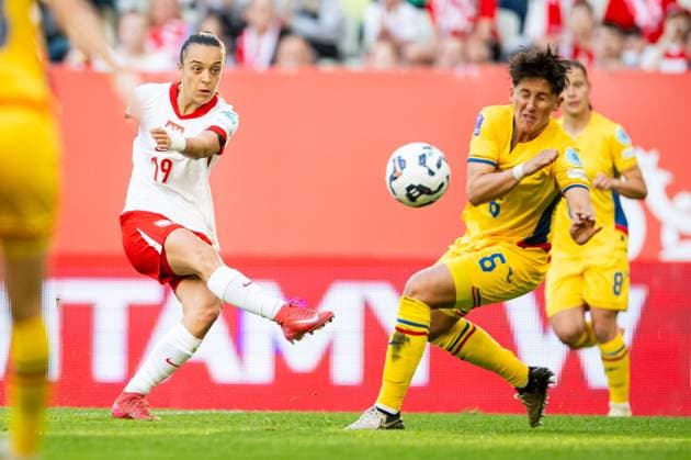 03.06.2025 GDANSK ( POLAND ) PILKA NOZNA KOBIET ( WOMEN™S FOOTBALL ) MECZ UEFA LIGI NARODOW POLSKA - RUMUNIA ( WOMEN™S UEFA NATIONS LEAGUE MATCH POLAND - ROMANIA ) NZ Natalia Padilla FOTO MATEUSZ SLODKOWSKI CYFRASPORT NEWSPIX.PL --- Newspix.pl POLAND OUT!  20250603_CS_MS_068