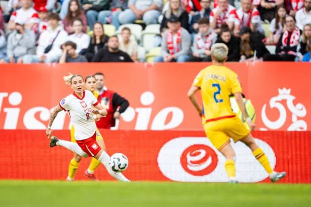 03.06.2025 GDANSK ( POLAND ) PILKA NOZNA KOBIET ( WOMEN™S FOOTBALL ) MECZ UEFA LIGI NARODOW POLSKA - RUMUNIA ( WOMEN™S UEFA NATIONS LEAGUE MATCH POLAND - ROMANIA ) NZ Ewelina Kamczyk FOTO MATEUSZ SLODKOWSKI CYFRASPORT NEWSPIX.PL --- Newspix.pl POLAND OUT!  20250603_CS_MS_075