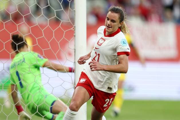 2025.06.03 Gdansk Pilka nozna Liga Narodow UEFA Kobiet Mecz Polska - Rumunia N z Paulina Tomasiak gol bramka radosc Foto Piotr Matusewicz PressFocus 2025.06.03 Gdansk Football UEFA Womens Nations League Poland - Romania Paulina Tomasiak gol bramka radosc Credit: Piotr Matusewicz PressFocus NEWSPIX.PL --- newspix.pl POLAND OUT! 