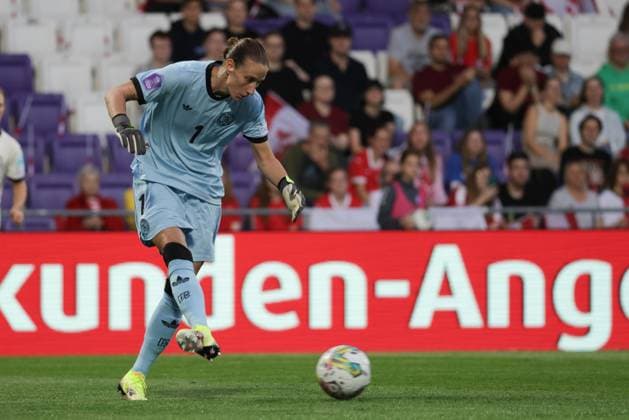 WOMEN SOCCER - NL, AUT vs GER VIENNA,AUSTRIA,03.JUN.25 - WOMEN SOCCER - UEFA Women s Nations League, OEFB international match, Länderspiel, Nationalmannschaft Austria vs Germany. Image shows Ann-Katrin Berger (GER).  GEPAxpictures xDavidxBitzan