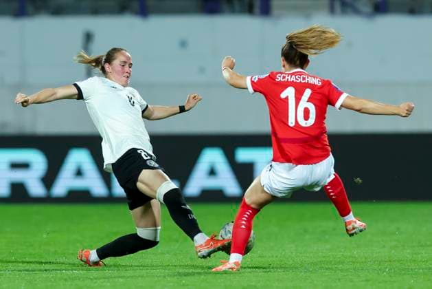 Football, Women, Nations League, Austria - Germany