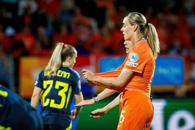 TILBURG, 03-06-2025, Koning Willem II Stadion, Women™s Nations League 2025-2026 football, Netherlands midfielder Jill Roord. Misses during the match Netherlands - Scotland (women) Netherlands - Scotland (women)  x29607665x Copyright: