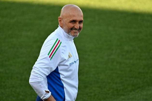 Head coach of Italy Luciano Spalletti during Italy training session, FIFA World Cup, WM, Weltmeisterschaft, Fussball match in Florence, Italy, June 03 2025  Copyright: xLisaxGuglielmi IPAxSportx xipa-agency.netx xx IPA_58581346 IPA_Agency_IPA58581346