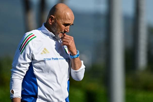 Head coach of Italy Luciano Spalletti during Italy training session, FIFA World Cup, WM, Weltmeisterschaft, Fussball match in Florence, Italy, June 03 2025  Copyright: xLisaxGuglielmi IPAxSportx xipa-agency.netx xx IPA_58581443 IPA_Agency_IPA58581443