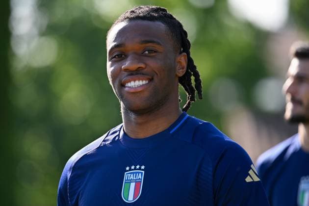 Italian player Destiny Udogie during Italy training session, FIFA World Cup, WM, Weltmeisterschaft, Fussball match in Florence, Italy, June 03 2025  Copyright: xLisaxGuglielmi IPAxSportx xipa-agency.netx xx IPA_58581582 IPA_Agency_IPA58581582