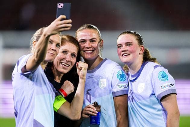 250603 XXX during the UEFA Women™s Nations League football match between Switzerland and Norway on June 3, 2025 in Sion Photo Marius Simensen BILDBYRAN COP 238 bbeng dam football fotboll norge norway soccer sveits switzerland uefa women s nations league  Copyright: MARIUSxSIMENSEN BB250603BB936