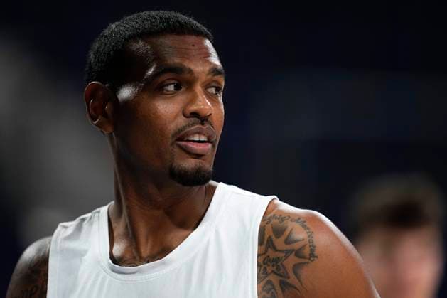 June 3, 2025, Madrid, Madrid, Spain: Xavier Rathan-Mayes of Real Madrid looks on during the Playoff quarter finals of the Spanish League, Liga ACB Endesa, basketball match played between Real Madrid and Saski Baskonia at Movistar Arena on June 03, 2025 in Madrid, Spain. Madrid Spain - ZUMA Sas 20250603_zaa_a181_056 Copyright: xOscarxJ.xBarrosox