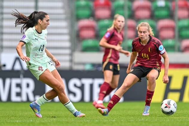 Football, Women, Nations League, Portugal - Belgium