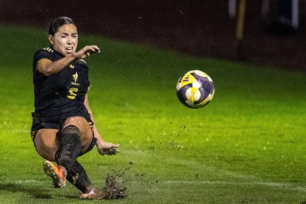 MEXICO VS URUGUAY INTERNATIONAL FRIENDLY MEXICO VS URUGUAY INTERNATIONAL FRIENDLY 03062025 TLAXCALA, MEXICO Action photo of Anika Rodriguez of the Mexico female National Soccer Team, during international friendly game against Uruguay, held at the Tlahuicole Stadium of Tlaxcala, Mexico Action photo of Anika Rodriguez of the Mexico female National Soccer Team, during interrnational friendly game against Uruguay, held at the Tlahuicole Stadium of Tlaxcala, Mexico Photo by IMAGENSHOP AGENCIA FOTOGRAFICA TLAXCALA TLAXCALA MEXICO Copyright: xIMAGENSHOPxAGENCIAxFOTOGRAFICAx