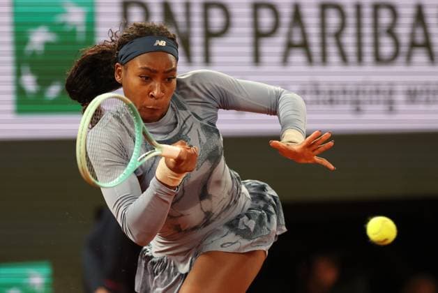 ROLAND GARROS 2025 Thierry Larret MAXPPP - PARIS (75) 04 06 2025 Thierry Larret Maxppp. Tennis. Roland Garros 2025. Internationaux de France de tennis. Stade Roland Garros, Paris (75). Le 4 juin 2025. Court Philippe Chatrier : Madison KEYS (USA) vs Coco GAUFF (USA) PARIS (75) STADE ROLAND GARROS PARIS ILE DE FRANCE FRANCE  Copyright: xMAXPPPxThierryxLarretx TLR202506045500 TLR202506045500