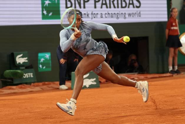 ROLAND GARROS 2025 Thierry Larret MAXPPP - PARIS (75) 04 06 2025 Thierry Larret Maxppp. Tennis. Roland Garros 2025. Internationaux de France de tennis. Stade Roland Garros, Paris (75). Le 4 juin 2025. Court Philippe Chatrier : Madison KEYS (USA) vs Coco GAUFF (USA) PARIS (75) STADE ROLAND GARROS PARIS ILE DE FRANCE FRANCE  Copyright: xMAXPPPxThierryxLarretx TLR202506045502 TLR202506045502