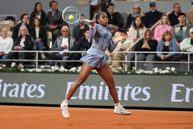 ROLAND GARROS 2025 Thierry Larret MAXPPP - PARIS (75) 04 06 2025 Thierry Larret Maxppp. Tennis. Roland Garros 2025. Internationaux de France de tennis. Stade Roland Garros, Paris (75). Le 4 juin 2025. Court Philippe Chatrier : Madison KEYS (USA) vs Coco GAUFF (USA) PARIS (75) STADE ROLAND GARROS PARIS ILE DE FRANCE FRANCE  Copyright: xMAXPPPxThierryxLarretx TLR202506045505 TLR202506045505