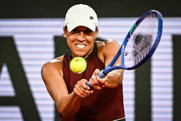 June 4, 2025, Paris, France, France: Madison KEYS of United States during the eleventh day of Roland-Garros 2025, French Open 2025, Grand Slam tennis tournament at Roland-Garros Stadium on June 04, 2025 in Paris, France. Paris France - ZUMAm308 20250604_zsp_m308_007 Copyright: xMatthieuxMirvillex