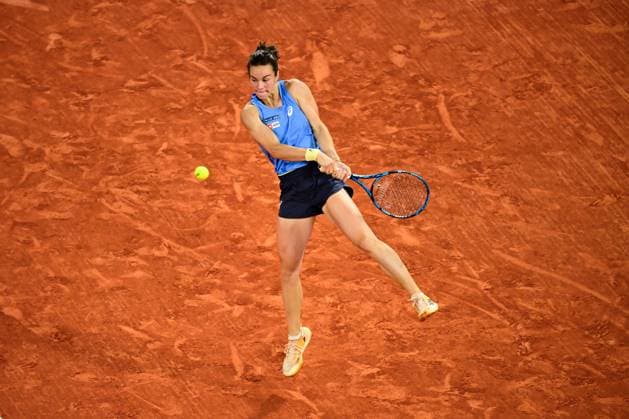 TENNIS : Roland Garros 2025 - Internationaux de France - 04 06 2025 Lois Boisson ( France ) during the 2025 French Open at Roland Garros on Juin 04, 2025 in Paris, France. ( Photo Dante Badano PSNewz ) - ParisFrance  Copyright: xx