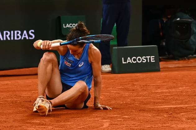 Roland Garros 2025: Mirra Andreeva () faces Lois Boisson (FRA) in the quarter-finals of the Grand Slam tournament, on the Philippe Chatrier court, in Paris, on June 4, 2025, at the Roland-Garros stadium, - 04 06 2025 - France Ile-de-France (region) Paris -  JulienxMattiax xLexPictorium LePictorium_0309834
